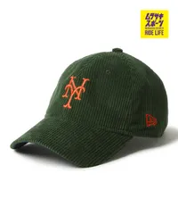 【ムラスポ公式】新品 NEW ERA ニューエラ キャップ 帽子 9TWENTY Corduroy コーデュロイ ニューヨーク・メッツ グリーン 14668030