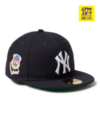 【ムラスポ公式】新品 NEW ERA ニューエラ キャップ 帽子 59FIFTY ソフトバックラム World Series ニューヨーク・ヤンキース クーパーズタウン ネイビー 14668140