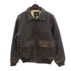 アヴィレックス　フライトジャケット　G-1 レザー　80s　ヴィンテージ アヴィレックス レザーフライトジャケット 80-90s G-1 メンズ