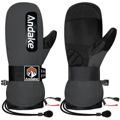 【新品】 Andake スキーグローブ 防寒スノーボード グローブ 保温レディース メンズ スキー手袋断熱防水通気 冬 暖かい 防風スノボ スノボー手袋 0