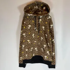 COACH × PEANUTS スヌーピー柄パーカー X-Small 美品 COACH X PEANUTS 新作】完売品 新品 スヌーピー パーカー シグネチャー