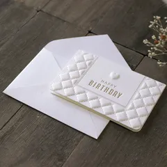 メッセージカード ミニサイズ 【封筒付】 誕生日用・バースデーカード・HAPPY BIRTHDAY 91×57mm
