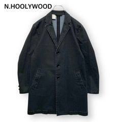 超美品】N.HOOLYWOOD エヌハリウッド チェスターコート 40黒 - メルカリ