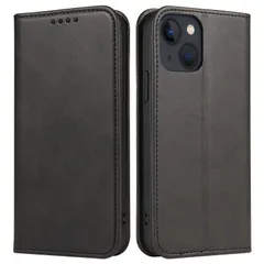 【数量限定】手帳型 携帯カバー レザー スマホケース 耐衝撃 軽量 着脱しやすい 放熱性 イフォン13 マグネット式 カード収納 スタンド機能 ケース iphone ケース13 対応 360度保護 iPhone13 PinLiSheng (ブラック iphon