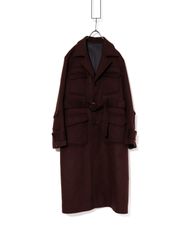 sublations LIGHT TWEED ULSTER COAT - メルカリ