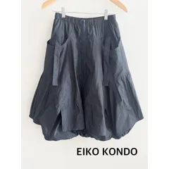 ☆タグ付き未使用品☆エイココンドウ EIKO KONDO スカート フリーサイズ 新品未使用タグ付き】エイココンドウ リネンロングスカート 定価