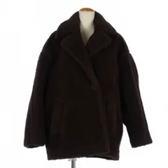 チノ CINOH ボアミドルコート BOA COCOON COAT サイズ36 ブラウン 茶のサムネイル