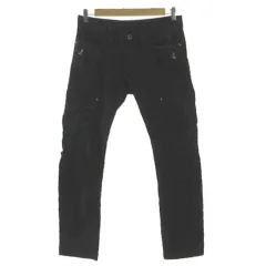 5351プールオム 5351 POUR LES HOMMES ダメージ加工コットンカーゴパンツ 0290050021 ブラック 黒 3のサムネイル