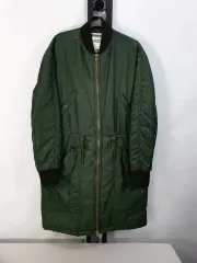 KENZO ブルゾン ダウンジャケット ロング丈 パイロットジャンパー アウター ジャケット ロング丈 カーキ