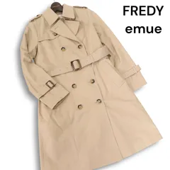 FREDY emue フレディ エミュ 中綿 ライナー付♪ トレンチ コート Sz.36　レディースのサムネイル