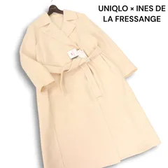 未使用★ UNIQLO × INES DE LA FRESSANGE ユニクロ イネス 秋冬★ ウール ダブルフェイス コート Sz.S レディース