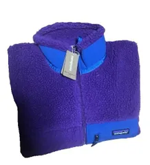 【patagonia/パタゴニア/メンズ/クラシックレトロX/MEN'S/RETRO X/フリースジャケット/ボアジャケット/M's Classic Retro-X Fleece Jacket/2020-2021AW 秋冬/PUR (パープル)バイオレット】【