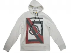 【MONCLER/モンクレール/GENIUS/ジーニアス/CRAIG GREEN/クレイググリーン/メンズ/2018-2019AW秋冬/AW/スウェットパーカー/スウェットシャツ/スエット/トレーナー/050/オフホワイト系/サイズS/M/L/09H-8200