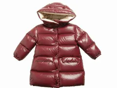 MONCLER/モンクレール/SUNA GIUBBOTTO/スナ/ダウンコート/ダウンジャケット/ダウンパーカー/フードダウン/ベビーサイズ12/18 18/24 2A (1才-2才サイズ)2021-2022AW/秋冬468/エンジレッド系/赤ちゃん/ベビー/