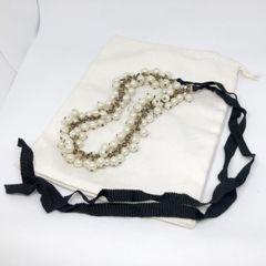 19日までのお値下げMiriam Haskell パールネックレス120㎝ - メルカリ