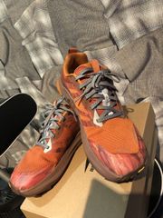 福岡出品　ALTRA×and wander M LONE PEAK ９＋ AW　アルトラ アンドワンダー ローンピーク 27.5cm オレンジ トレイル シューズ スニーカー FK