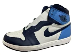 【2019 NIKE AIR JORDAN 1 RETRO HIGH OG/ナイキ  エアジョーダン1レトロ ハイ オージー/セイル オブシディアン ユニバーシティブルー/Sail/Obsidian-University Blue/555088 140/スニー
