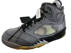 【NIKE AIR JORDAN 5 RETRO SP OFF-WHITE/ナイキ エアジョーダン 5 レトロ スペシャル オフホワイト/BLACK/FIRE RED/MUSLIN/ブラック/ファイアレッド-モスリン/CT8480-001/スニーカー/シューズ