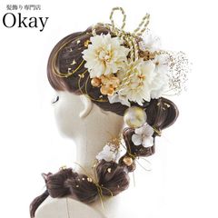 ⚫︎処分⚫︎中古⚫︎色打掛⚫︎ピンク＆パープルの暈し 個性的です 