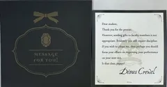 ディズニー ツイステッドワンダーランド バレンタインデーギフト メッセージカード デイヴィス・クルーウェルのサムネイル