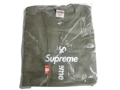 2020AW/Supreme/シュプリーム/Cross Box Logo Tee/クロス ボックス ロゴ Tシャツ/半袖T-Shirt//20AW/20FW/FW20/2020FW/秋冬/Light Olive/カーキ系/ライトオリーブ/メンズ/サイズM/全タ