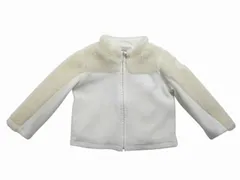 MONCLER/モンクレール/MAGLIA CARDIGAN/ボアフリースxスウェットジャケット/カーディガン/FLEECE BOA/フェイクファー/シャツ/ベビーサイズ18/24 2A キッズ3A (1才-3才サイズ)2020-2021AW/秋冬/034/ホ