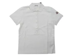 【MONCLER/モンクレール/SS POLO/ポロシャツ/ポロTシャツ/POLO TEE/POLO-SHIRT/半袖カットソー/レディース/2022-2023AW/秋冬/001/ホワイト/白/WHITE/サイズXS/S/M 093-8A00005-84720