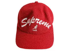 2021SS/Supreme/シュプリーム/Kangol Bermuda SpaceCap/カンゴール バミューダ スペースキャップ/パイルキャップ/ベースボールキャップ/B.B CAP//帽子/メンズ/レッド/RED/赤/サイズL