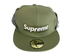 2020AW/Supreme/シュプリーム/WINDSTOPPER Earflap Box Logo New Era CAP/ウィンドストッパー イヤーフラップ ボックスロゴ ニューエラ キャップ/NEWERA/耳当て付き帽子/20AW/20FW/FW20/2