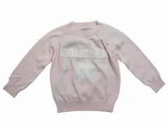 MONCLER/モンクレール/MAGLIA TRICOT/コットンニットセーター/サマーセーター/サマーニット/ニットカーディガン/ベビーサイズ12/18 18/24 2A キッズサイズ3A (1才-3才サイズ)2021-2022AW/秋冬/503/ピンク系/