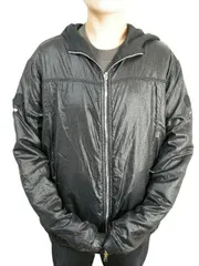 【MONCLER/モンクレール/GENIUS/ジーニアス/6 1017 ALYX 9SM/アリクス/リバーシブルナイロンジャケット/ナイロンパーカー/スウェットパーカー/スエット/メンズ/2021-2022AW/秋冬/999/ブラック/黒/サイズM/L】【09