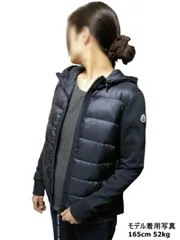 2025年最新】モンクレール moncler スウェット切替ダウンパーカーの
