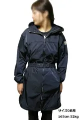 【MONCLER/モンクレール/MILLIAU GIUBBOTTO/ベルト付きナイロンコート/スプリングコート/フード付きコート/トレンチコート/ナイロンジャケット/ナイロンパーカー/レディース/2022SS/春夏/778/ダークネイビー系/サイズ0/2】