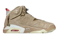 【NIKE AIR JORDAN 6 RETRO SP TRAVIS SCOTT AJ6/ナイキ エア ジョーダン レトロ トラヴィス スコット/british khaki/bright crimson/トラヴィス スコット/カクタス ジャック/ブリティッシュ