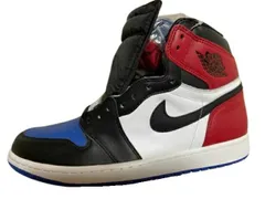 【2016 NIKE AIR JORDAN 1 RETRO HIGH OG TOP3/ナイキ  エアジョーダン1 レトロ ハイ オージー トップ3/BLACK/VARSITY RED/VARSITY ROYAL/ブラック バーシティレッド バーシティロイヤル/