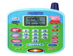【送料無料】VTech Peppa Pig Let’s Chat Learning Phone