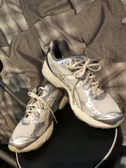 福岡出品　ASICS アシックス×atmos GEL-KAYANO 14 ゲルカヤノ 夜光茸(Yakoutake) 28.0cm　1203A575　クリーム×ウィスパーグリーン スニーカー FK