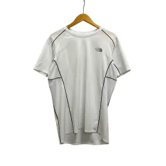 ザノースフェイス THE NORTH FACE Tシャツ 半袖 クルーネック ロゴプリント NT11573 XL 白 ホワイト 紺 ネイビー グレー