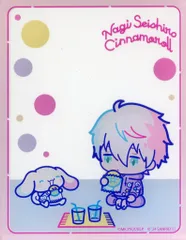 【中古】キャラカード 凪誠士郎×シナモロール(飲み物) 「ブルーロック×サンリオキャラクターズ トレーディングアクリルカード」