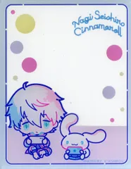 【中古】キャラカード 凪誠士郎×シナモロール(ゲーム) 「ブルーロック×サンリオキャラクターズ トレーディングアクリルカード」