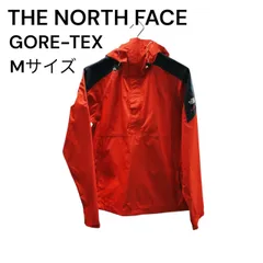ノースフェイス エクストリーム ゴアテックス アノラックパーカー レッド M ハーフジップ ジャケット メンズ USA製 90s ヴィンテージ パーカー ナイロン アウトドア THE NORTH FACE GORE-TEX extreme 刺繍ロゴ 古着