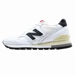 ニューバランス NEW BALANCE U996TC WHITE IVORY LEATHER USA製 スニーカー シューズ 靴 22.5cm ホワイト レディース 【中古】