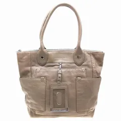 MARC BY MARC JACOBS マークバイマークジェイコブス バッグ ラムレザー トート ショルダー 肩掛け ベージュ レディース 【中古】
