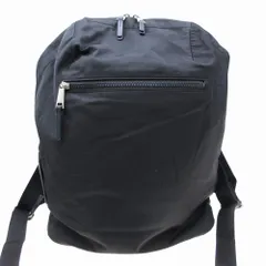 フルラ FURLA MAN TECHNICAL ナイロン バックパック リュックサック デイパック カバン 鞄 ブラック 黒 メンズ レディース 【中古】