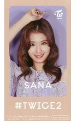 【中古】シール・ステッカー(女性) サナ(TWICE) ICカードステッカー 「CD #TWICE2」 購入特典