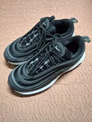 ナイキNIKEエアマックス97Golf/25.5cm/ブラック NIKE WMNS AIR MAX 97 BLACK ナイキ ウィメンズ エアマックス