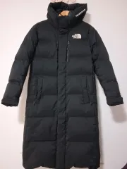 The North Face ブラックロングダウンジャケット THE NORTH FACE ザノースフェイス ロング ダウンコート NEVER