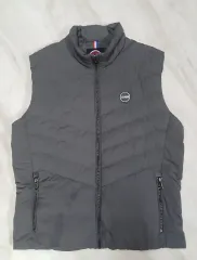 美品⭐PXG グースダウンベスト ゴルフウェア Lサイズ フード着脱可 ブラック PXG ダウンベスト メンズ ゴルフウェア ベスト PXG ダウンベスト