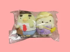 076　サンエックス すみっコぐらし みにっコほいくえん てのりぬいぐるみセット ぺんぎん？ たぴおか