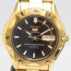 T*s様 O20249 【稼働品】SEIKO セイコー5 自動巻 7S36-00 セイコー SEIKO セイコーファイブ 5スポーツ 7S36-00A0 自動巻式